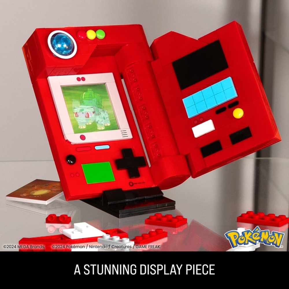 MEGA Pokemon Kanto Region Pokedex Collector Building Kit-New - Picture 11 of 11
